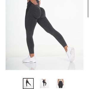 NVGTN black speckled contour leggings